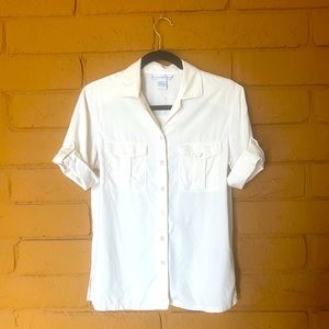 Vintage Anna and Frank Silk Button Down